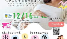 Gain Expert Insights! Workshop for Foreign Pregnant Women:”Childbirth & Postpartum”